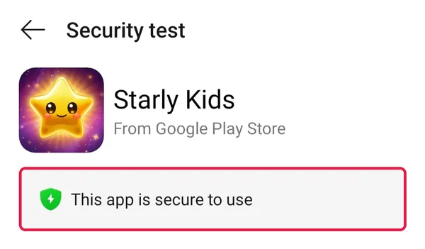 Security test siap: This app is secure to use